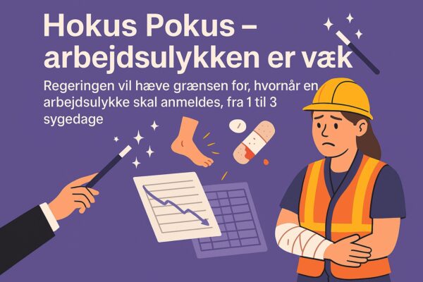 Hokus pokus – arbejdsulykken er væk